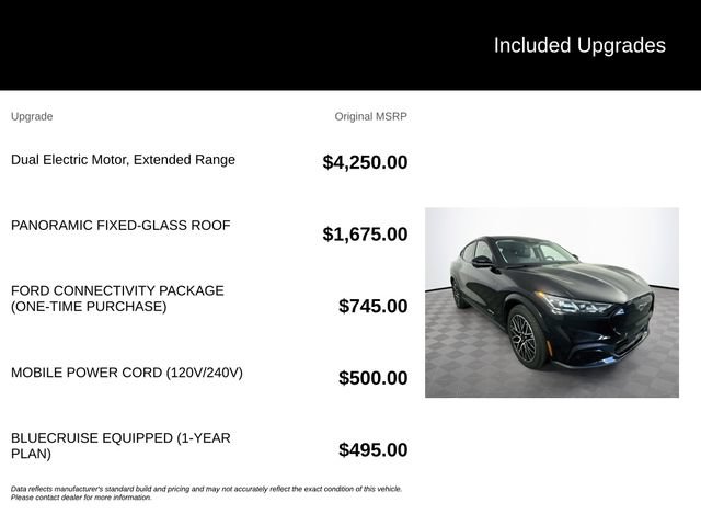 Certified 2025 Ford Mustang Mach-E Premium AWD/4WD image 6