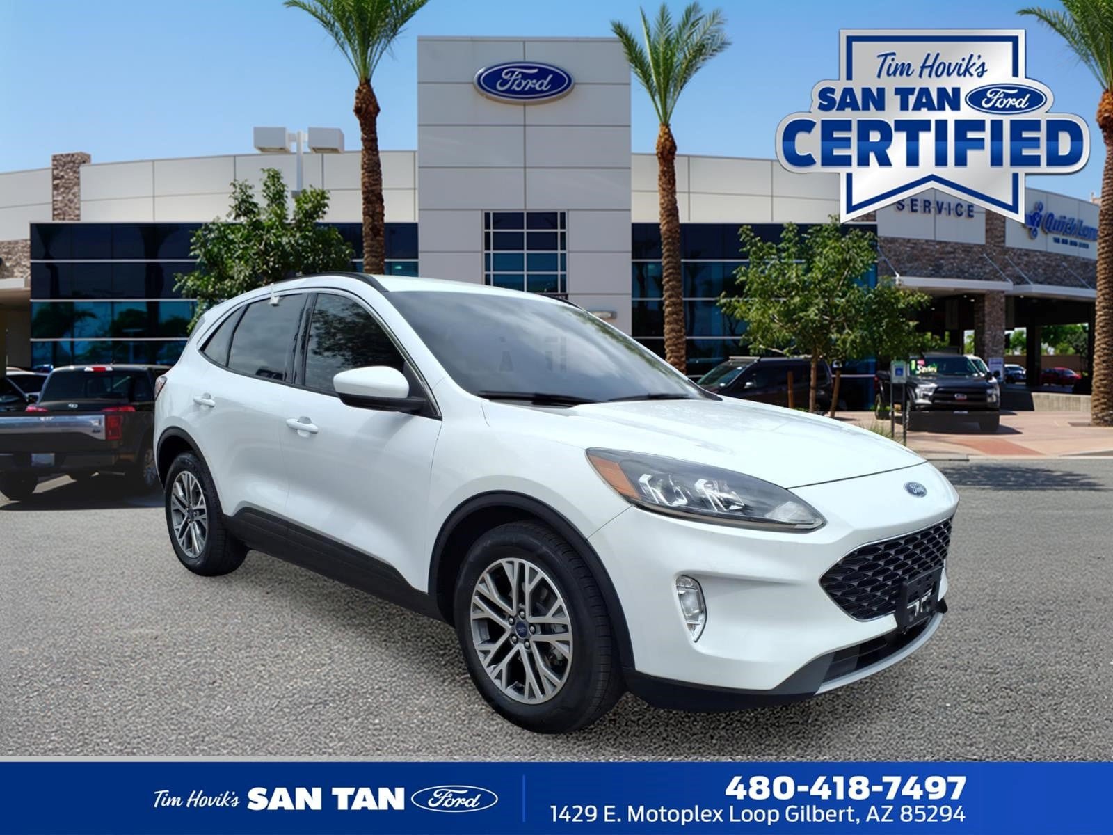 Certified 2022 Ford Escape SEL