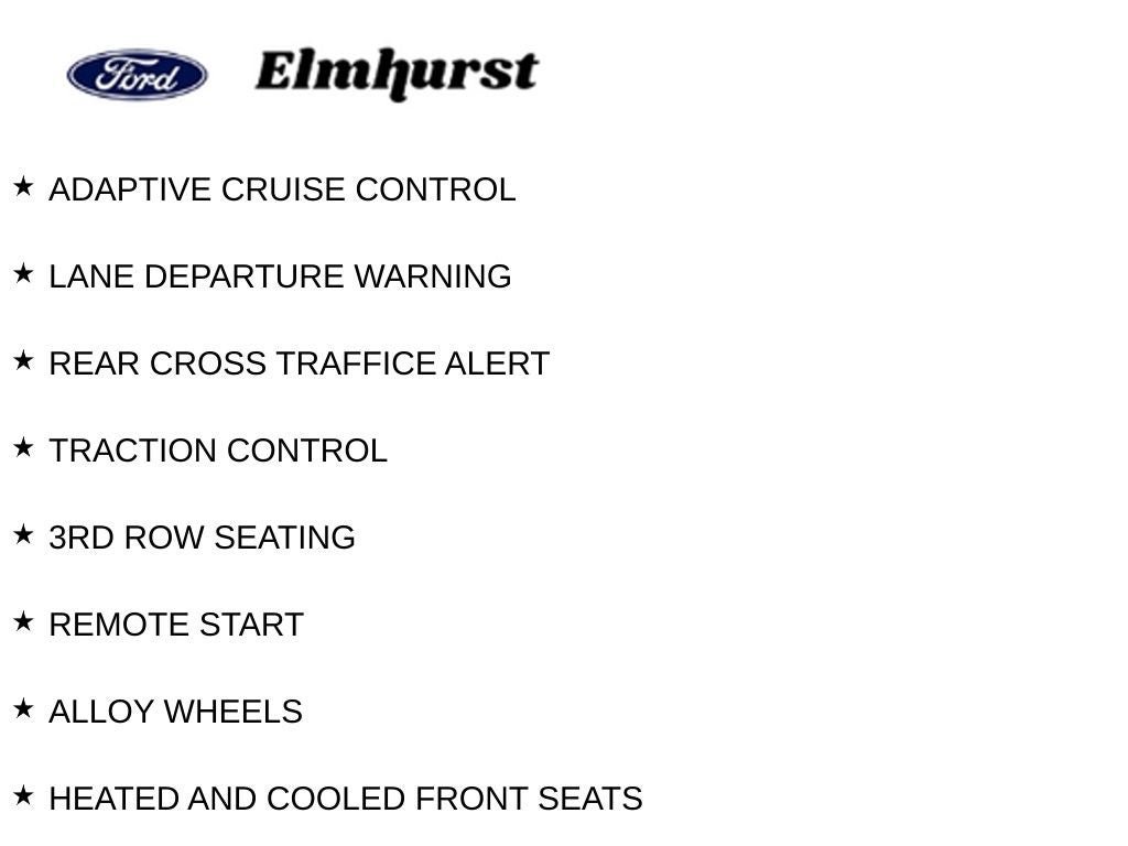 Certified 2022 Ford Explorer ST w/ Equipment Group 401A AWD/4WD image 9