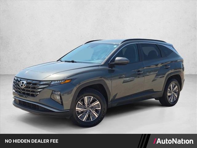 Used 2022 Hyundai Tucson Blue AWD/4WD image 1