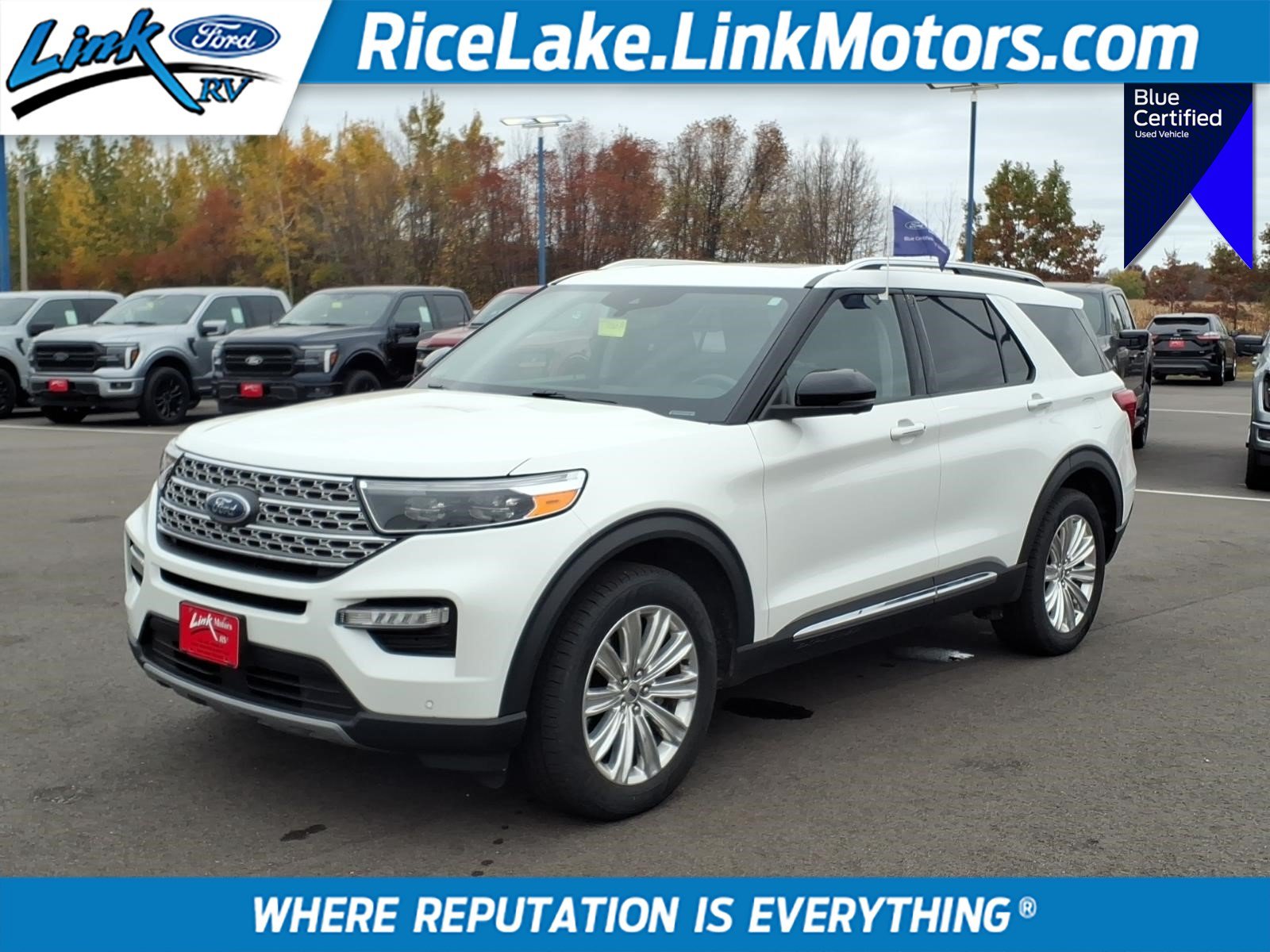 Certified 2022 Ford Explorer Limited w/ Equipment Group 301A