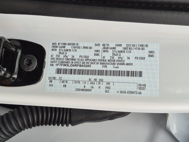 Certified 2024 Ford F150 Lariat w/ Equipment Group 502A High AWD/4WD image 36