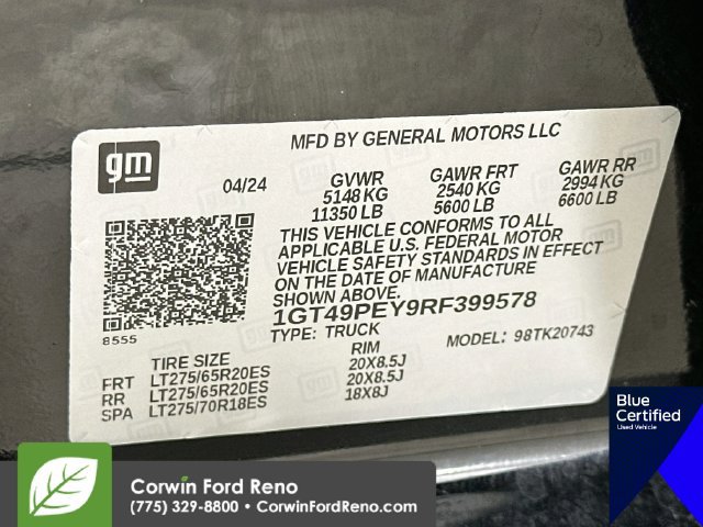 Used 2024 GMC Sierra 2500 AT4 w/ AT4 Premium Plus Package AWD/4WD image 39