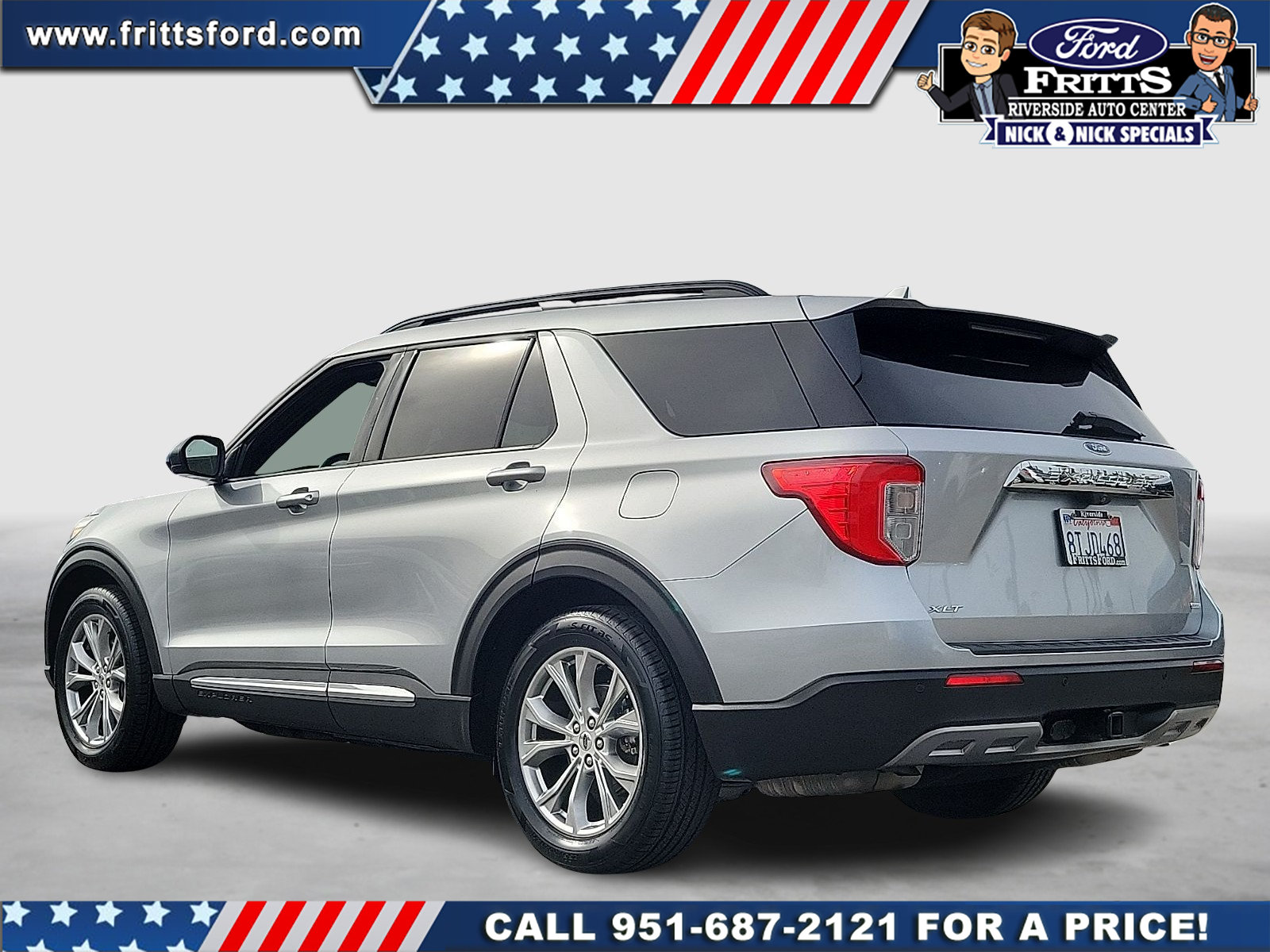 Certified 2020 Ford Explorer XLT w/ Equipment Group 202A RWD image 3