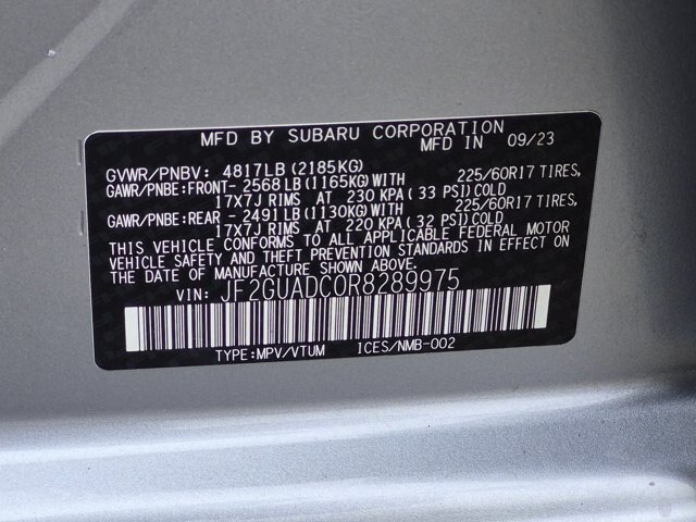 Used 2024 Subaru Crosstrek 2.0i Premium w/ Popular Package #4 AWD/4WD image 28