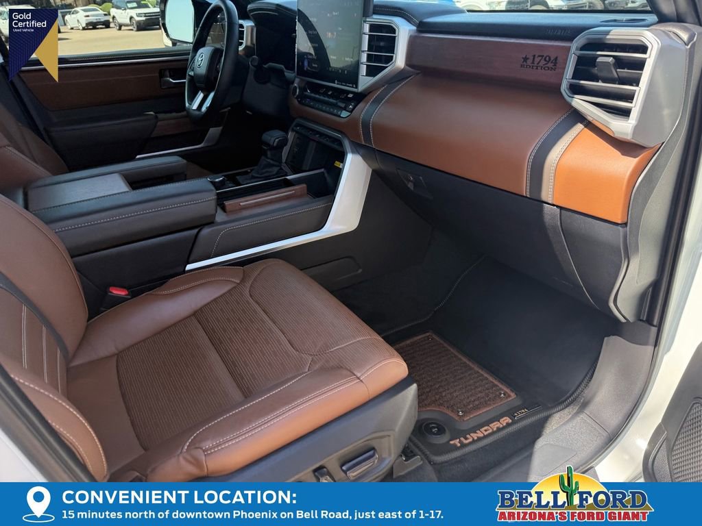Used 2024 Toyota Tundra 1794 Edition w/ TRD Off-Road Package AWD/4WD image 7
