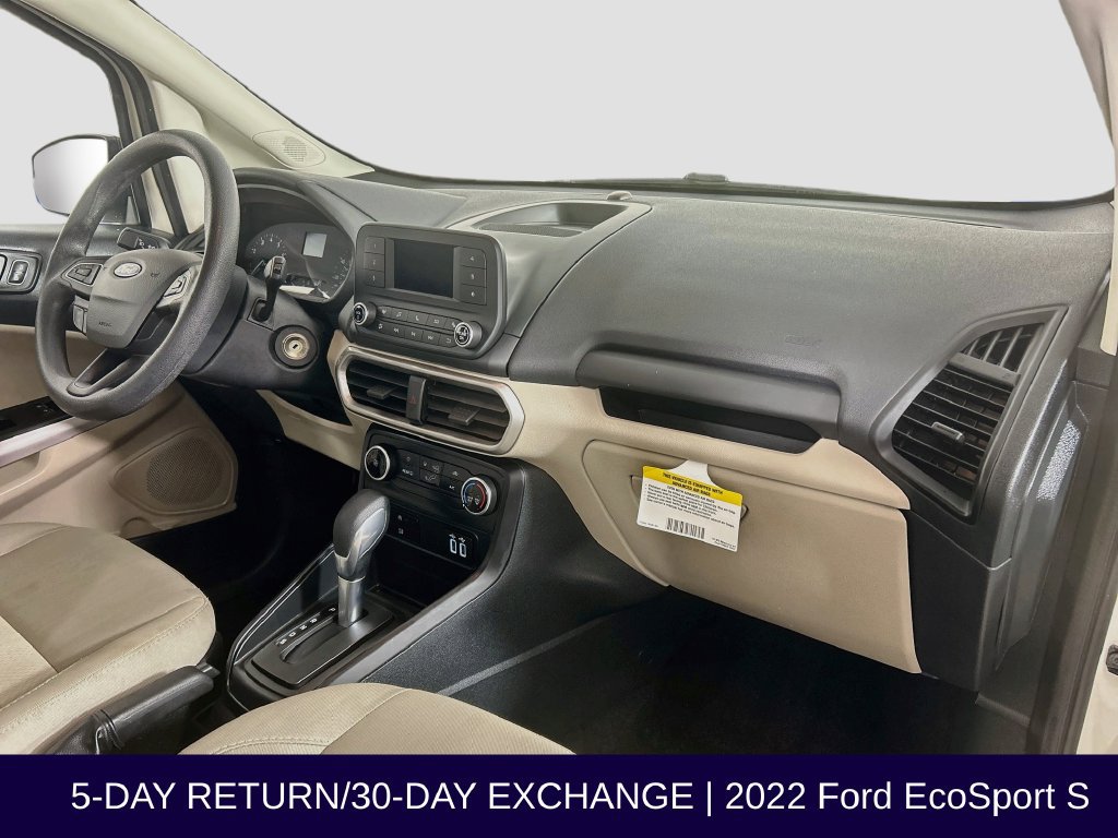 Certified 2022 Ford EcoSport S AWD/4WD image 31