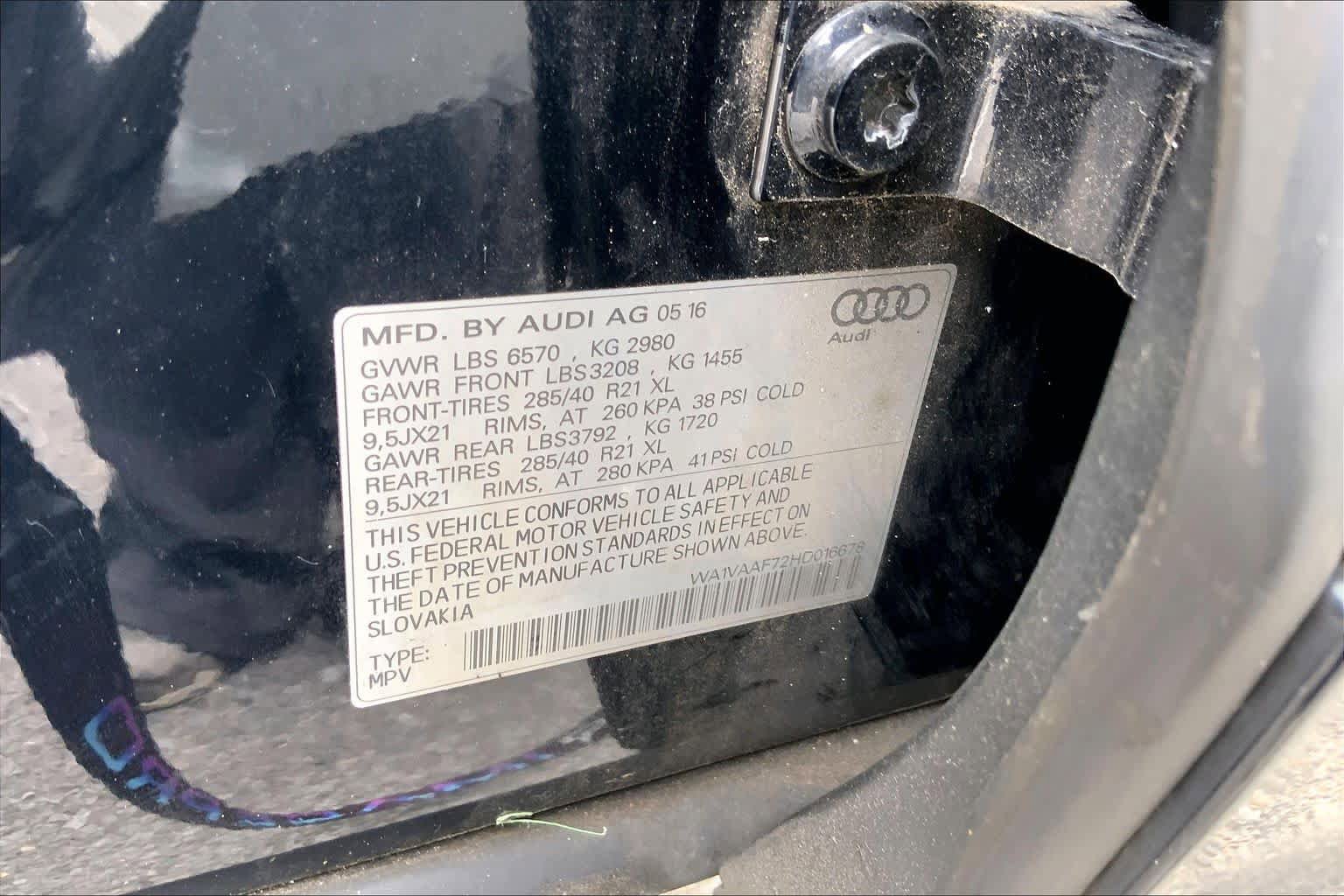 Used 2017 Audi Q7 3.0T Prestige AWD/4WD image 34