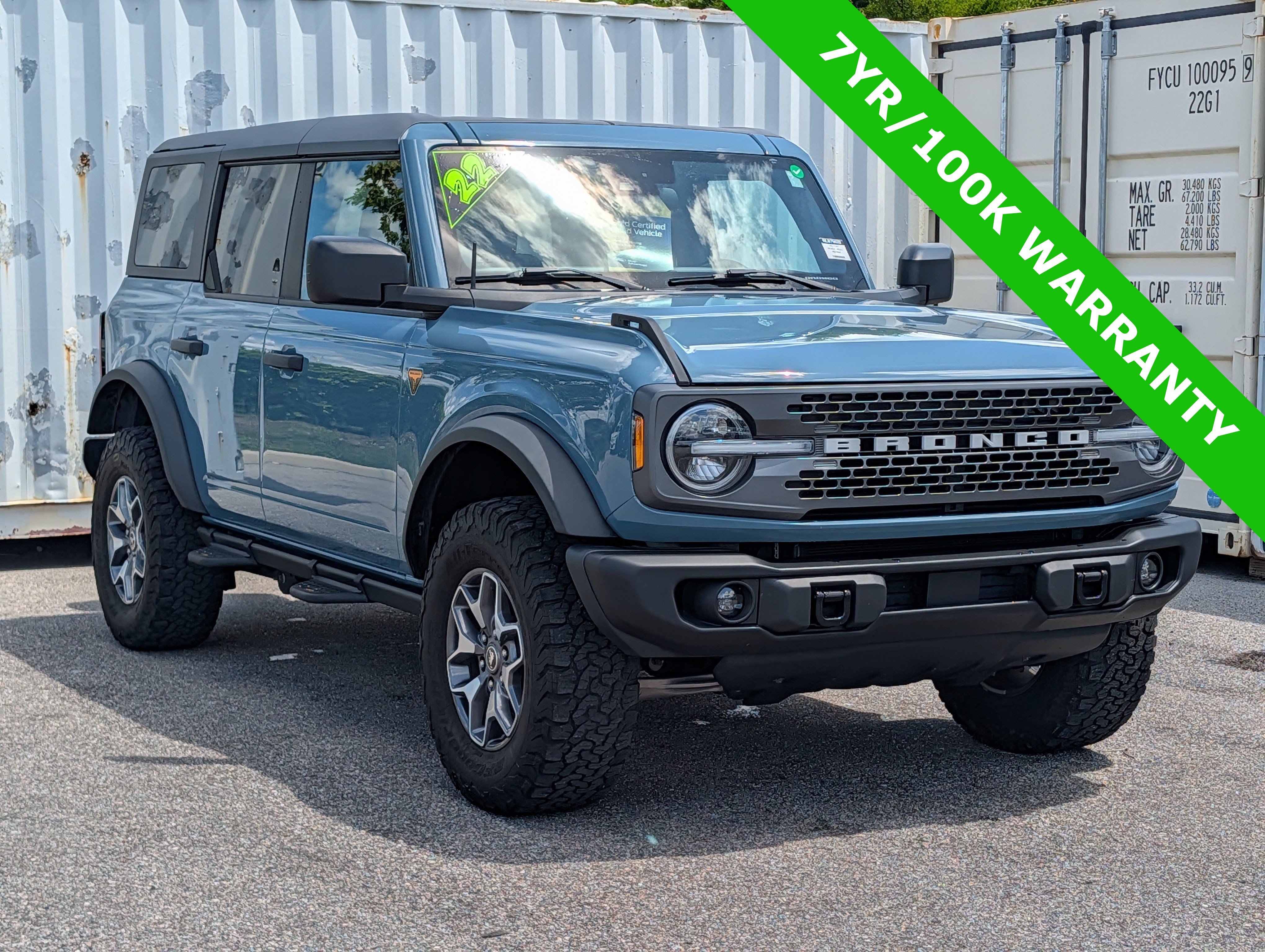 Certified 2022 Ford Bronco Badlands