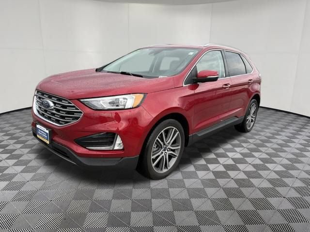Certified 2021 Ford Edge Titanium w/ Class II Trailer Tow Package AWD/4WD image 13