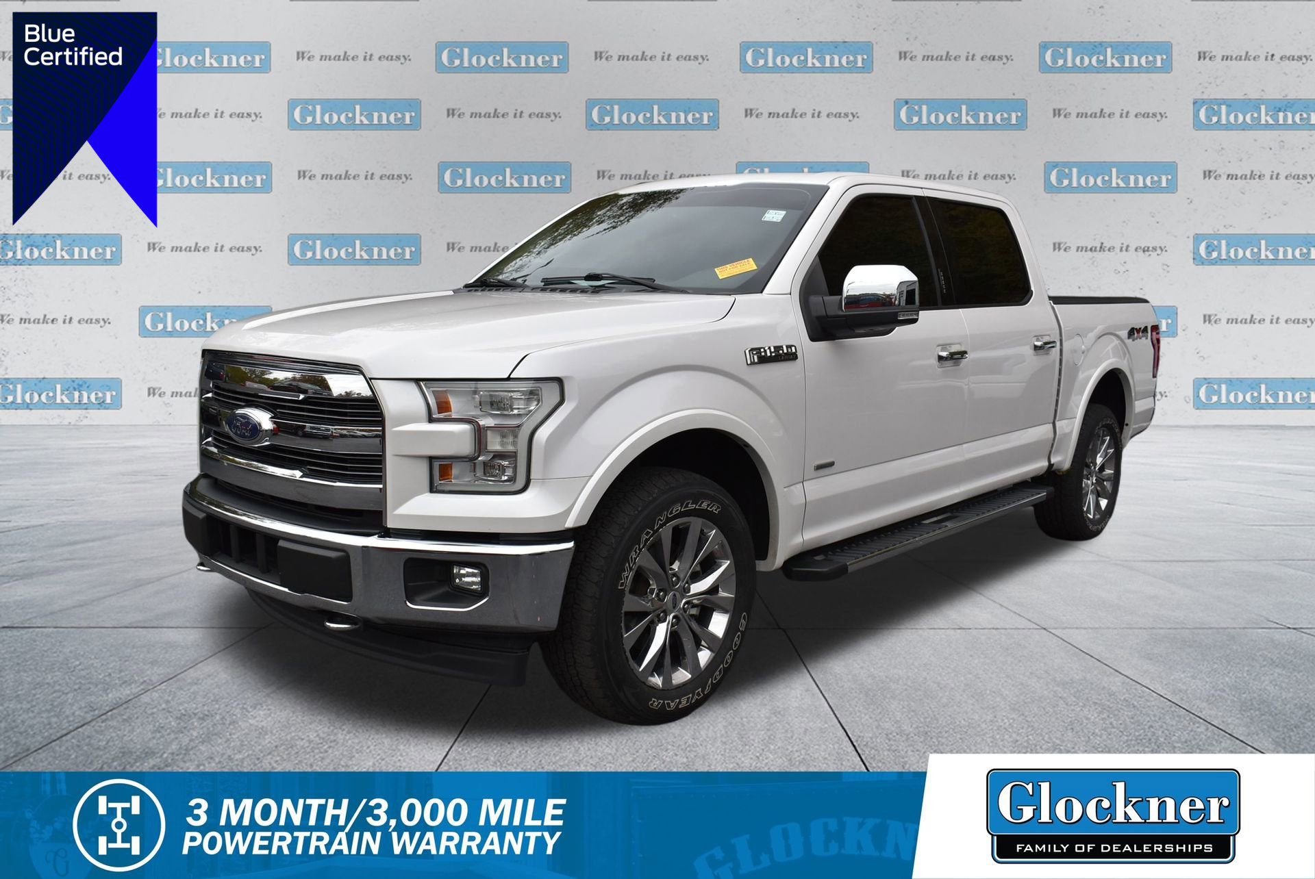 Certified 2017 Ford F150 Lariat w/ Equipment Group 502A Luxury