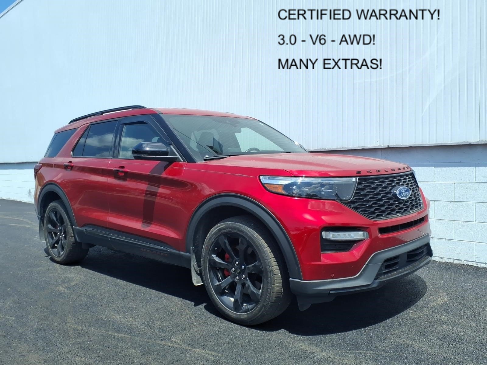 Certified 2022 Ford Explorer ST w/ Equipment Group 401A