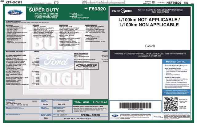 Certified 2022 Ford F350 Platinum w/ FX4 Off-Road Package image 46