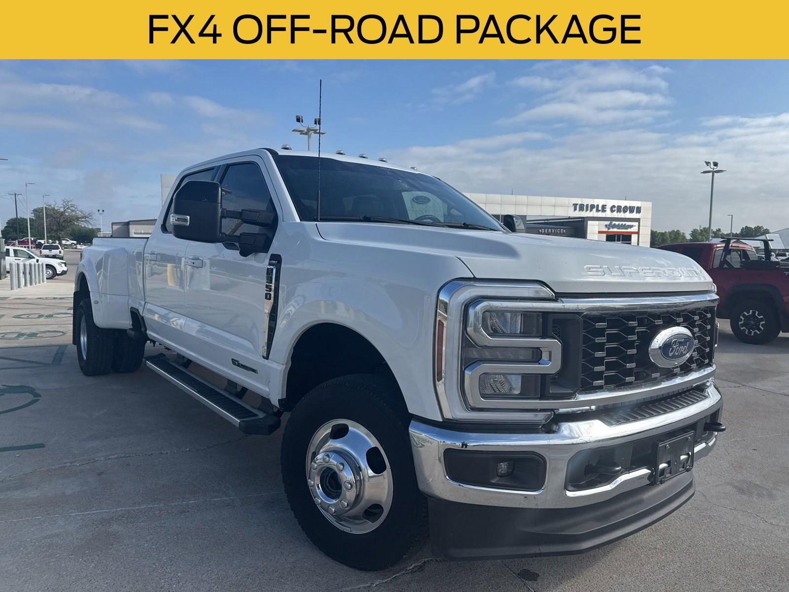 Certified 2024 Ford F350 Lariat w/ FX4 Off-Road Package AWD/4WD 360° Tour