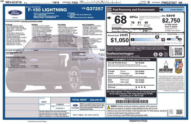 Certified 2023 Ford F150 Lightning Pro image 14