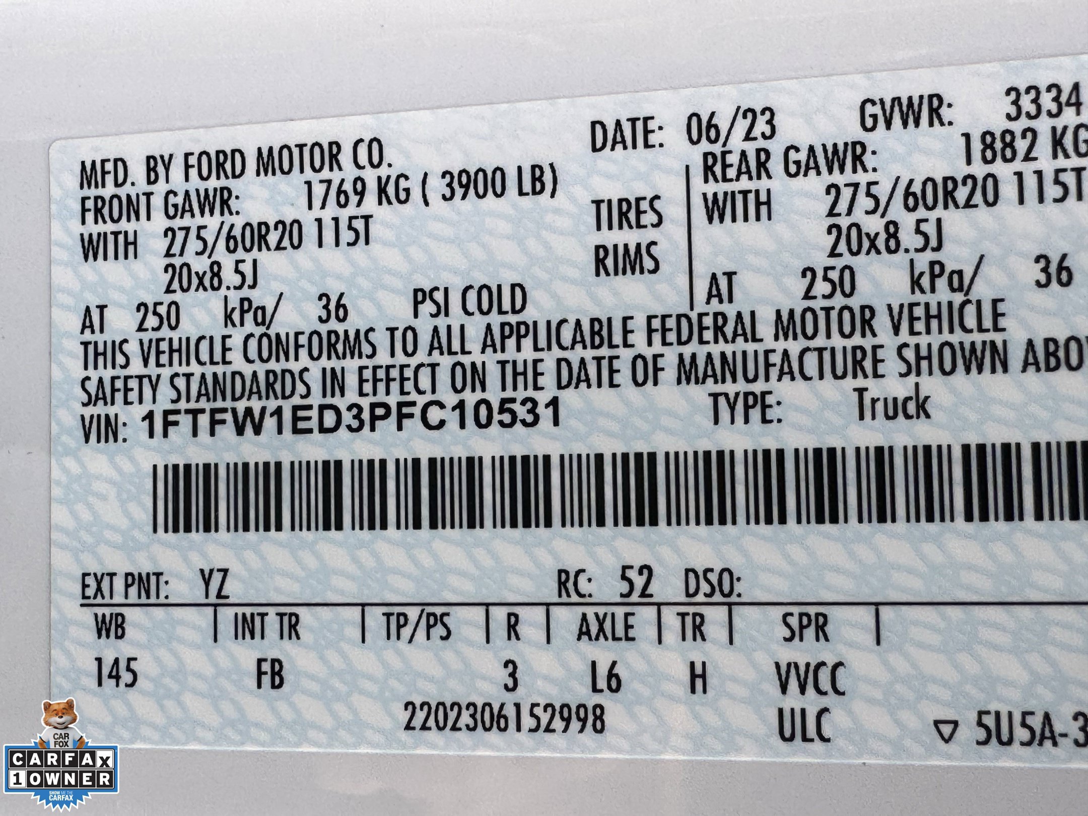 Certified 2023 Ford F150 XLT w/ Equipment Group 302A High AWD/4WD image 35