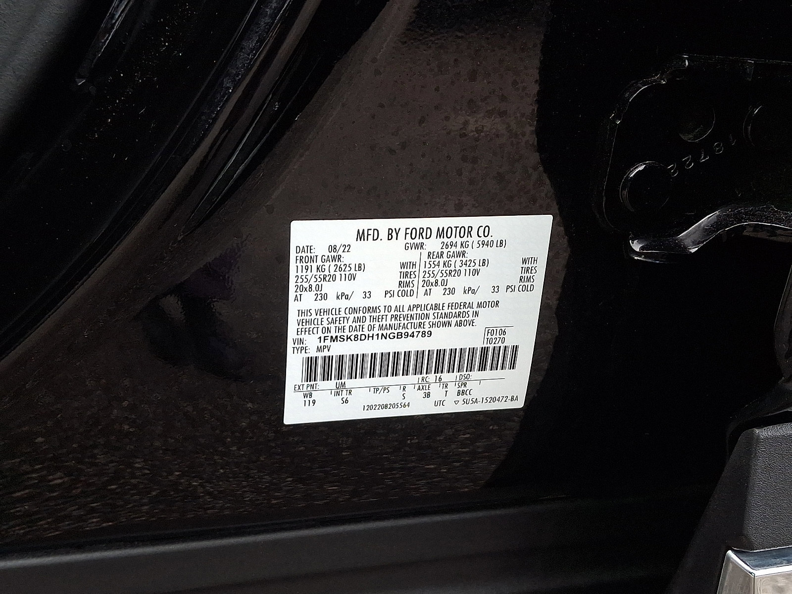 Certified 2022 Ford Explorer XLT w/ Equipment Group 202A image 27