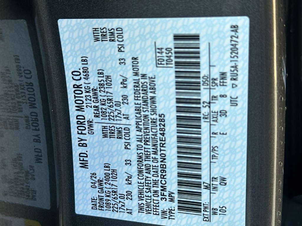 Certified 2026 Ford Bronco Sport Big Bend w/ Convenience Package AWD/4WD image 29