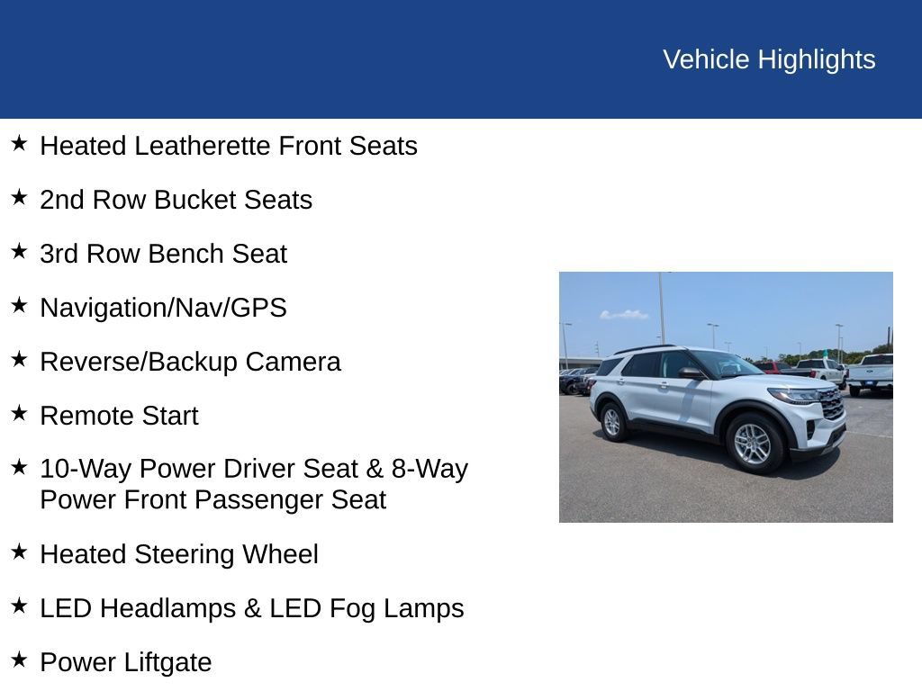 Certified 2026 Ford Explorer Active w/ Active Comfort Package RWD image 33