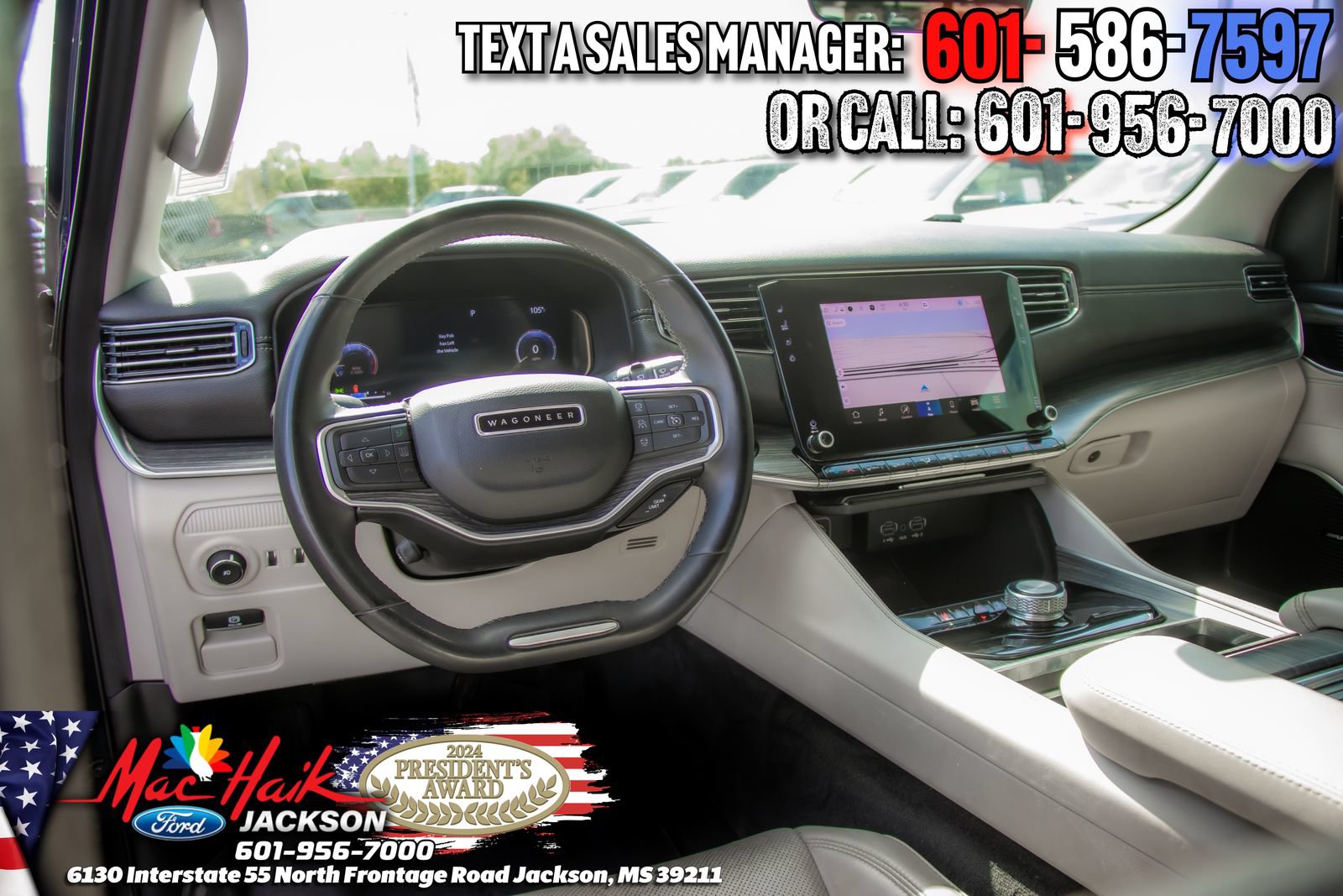 Used 2023 Jeep Wagoneer Series III w/ Mopar Step-Up Package RWD image 6
