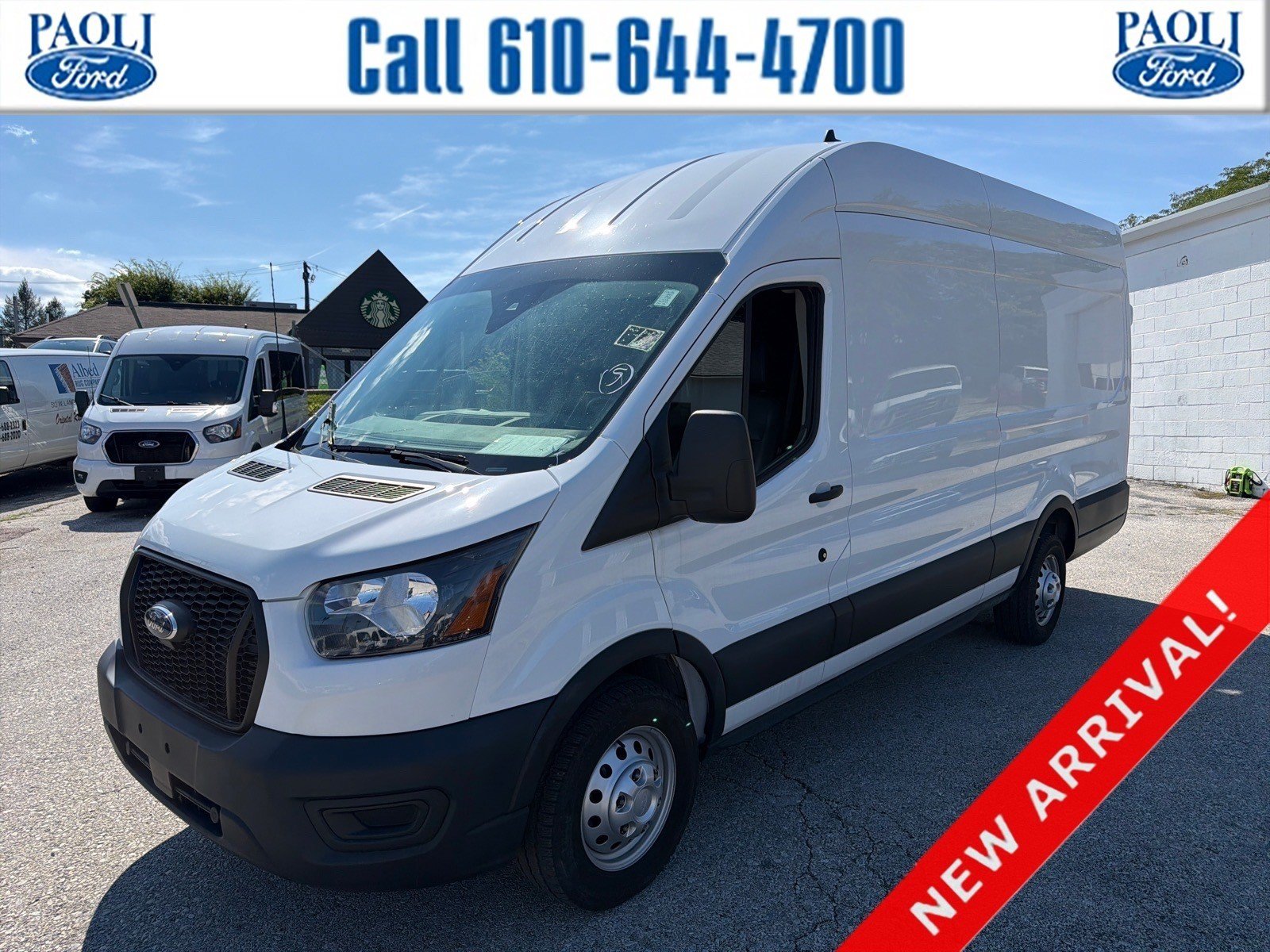 Certified 2023 Ford Transit 350 148 High Roof Extended AWD w/ Load Area Protection Package image 1