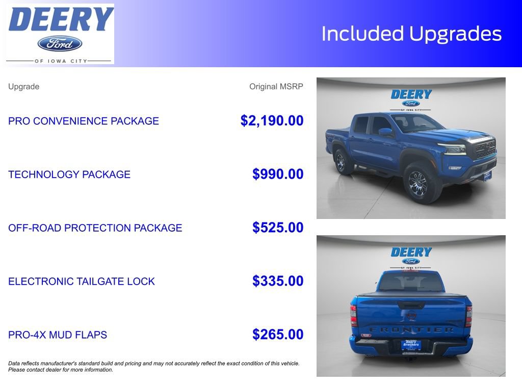 Used 2024 Nissan Frontier PRO-4X w/ Pro Convenience Package AWD/4WD image 12