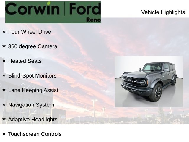 Certified 2024 Ford Bronco Outer Banks AWD/4WD image 7