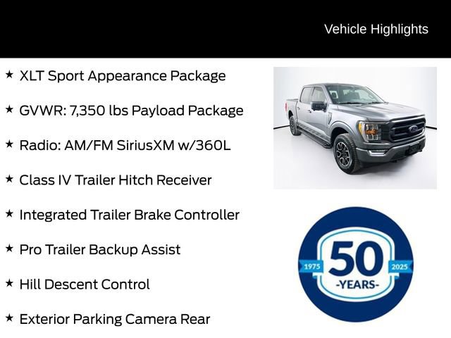 Certified 2021 Ford F150 XLT w/ Equipment Group 302A High image 13