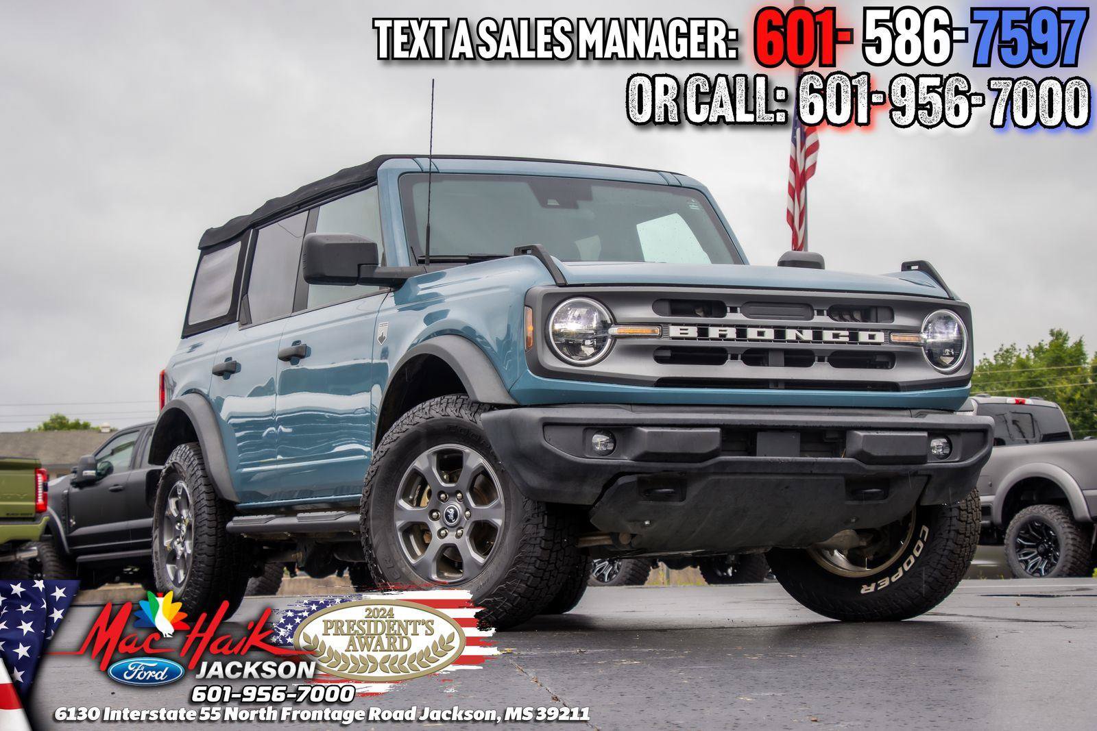 Certified 2022 Ford Bronco Big Bend
