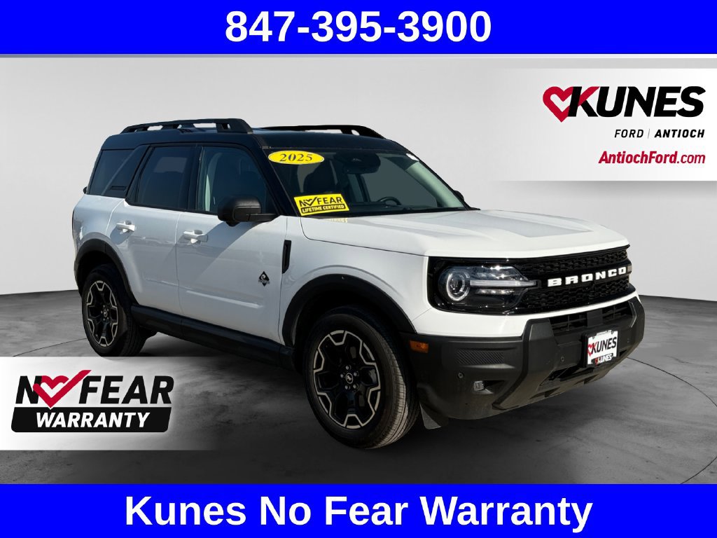 Certified 2025 Ford Bronco Sport Outer Banks w/ Outer Banks Tech Package+ AWD/4WD image 1
