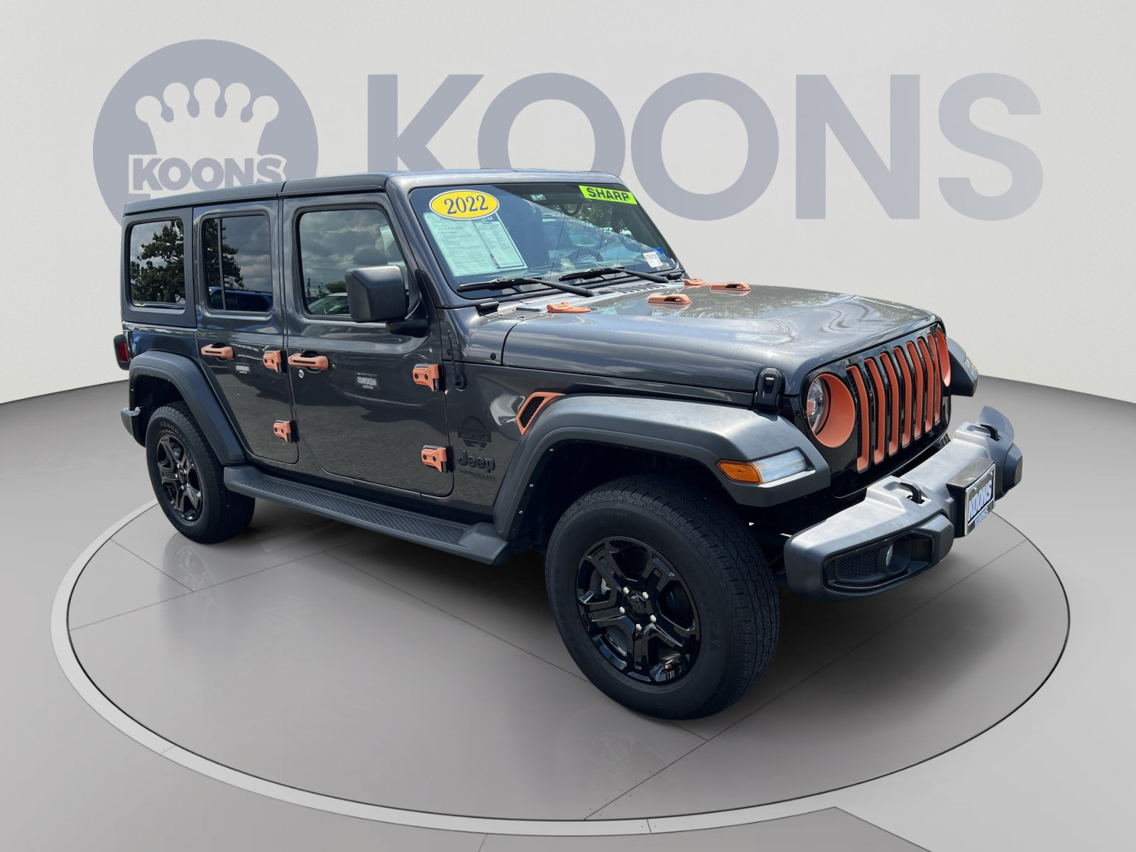 Used 2022 Jeep Wrangler Unlimited Sport AWD/4WD image 2