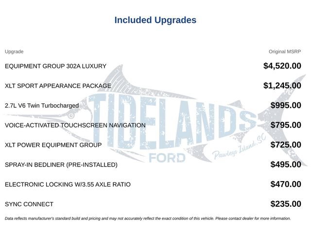 Certified 2018 Ford F150 XLT w/ Equipment Group 302A Luxury AWD/4WD image 2