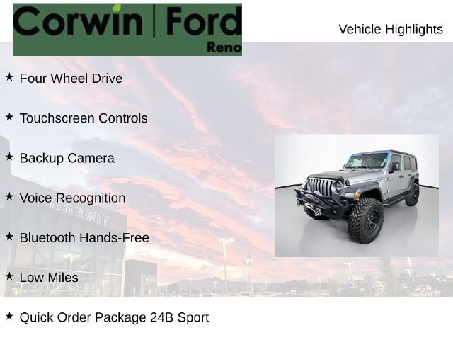 Used 2020 Jeep Wrangler Unlimited Sport AWD/4WD image 8