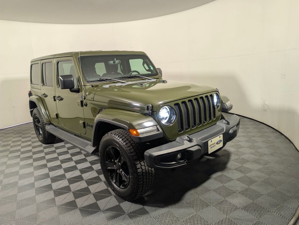 Used 2021 Jeep Wrangler Unlimited Sahara image 1