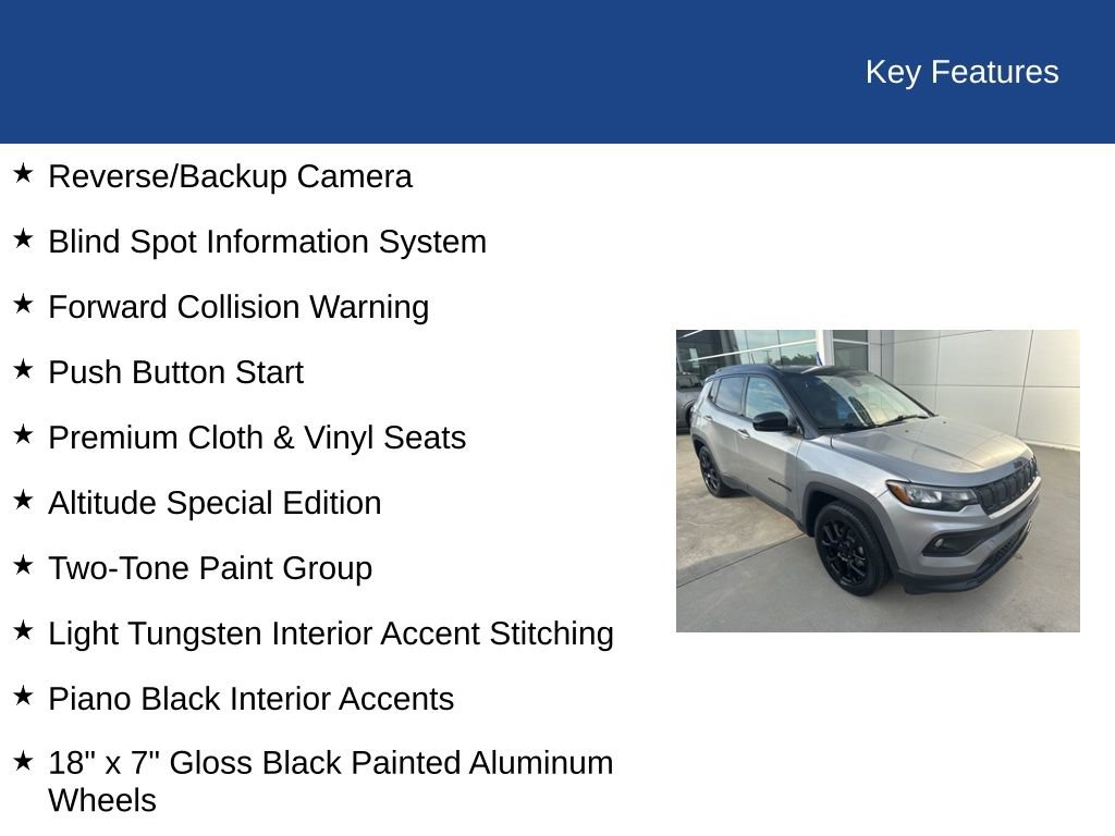 Used 2022 Jeep Compass Altitude image 34