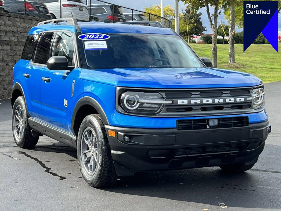 Certified 2022 Ford Bronco Sport Big Bend