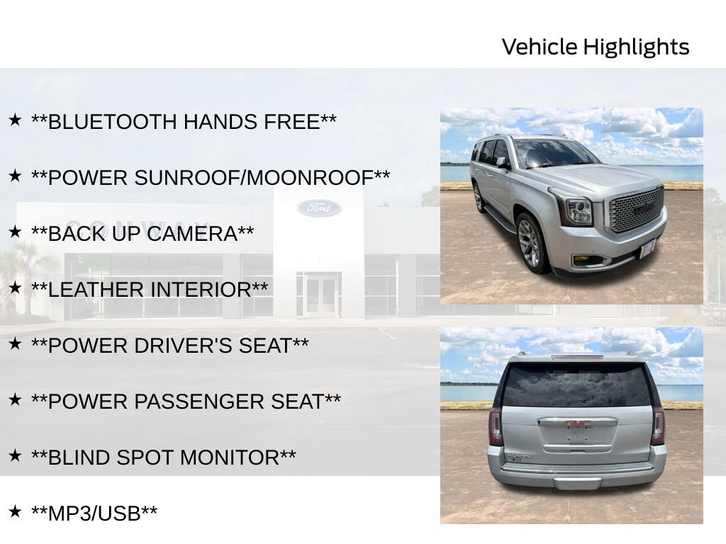 Used 2017 GMC Yukon Denali w/ Open Road Package AWD/4WD image 6