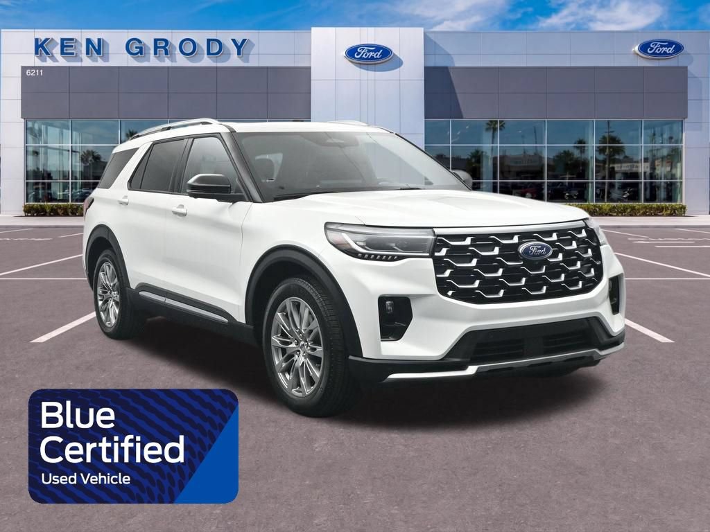 Certified 2025 Ford Explorer Platinum