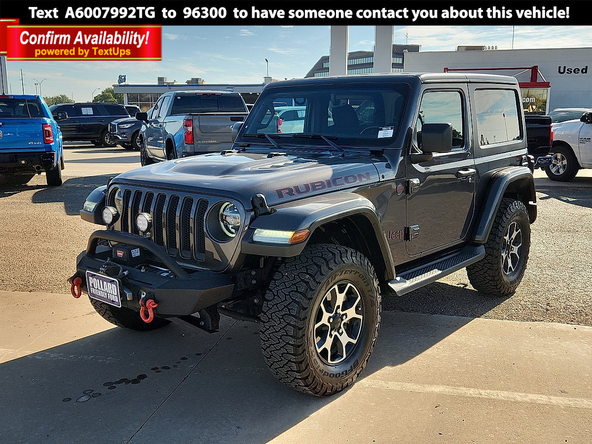 Used 2019 Jeep Wrangler Rubicon