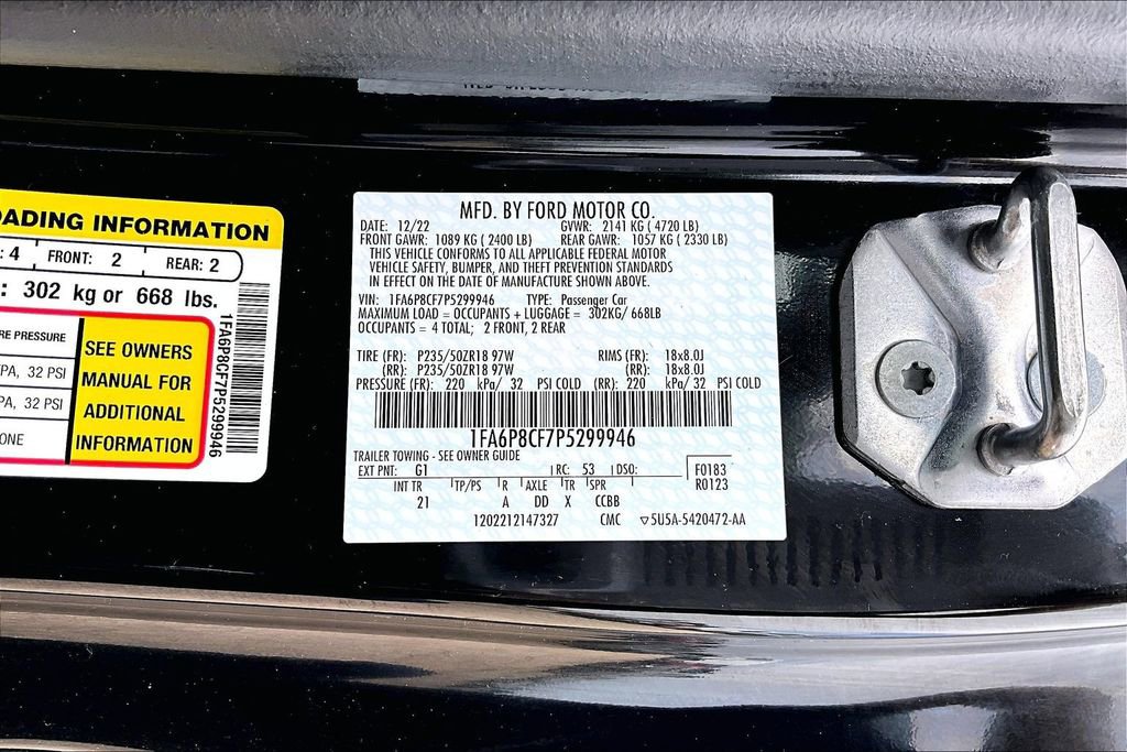 Certified 2023 Ford Mustang GT RWD image 34