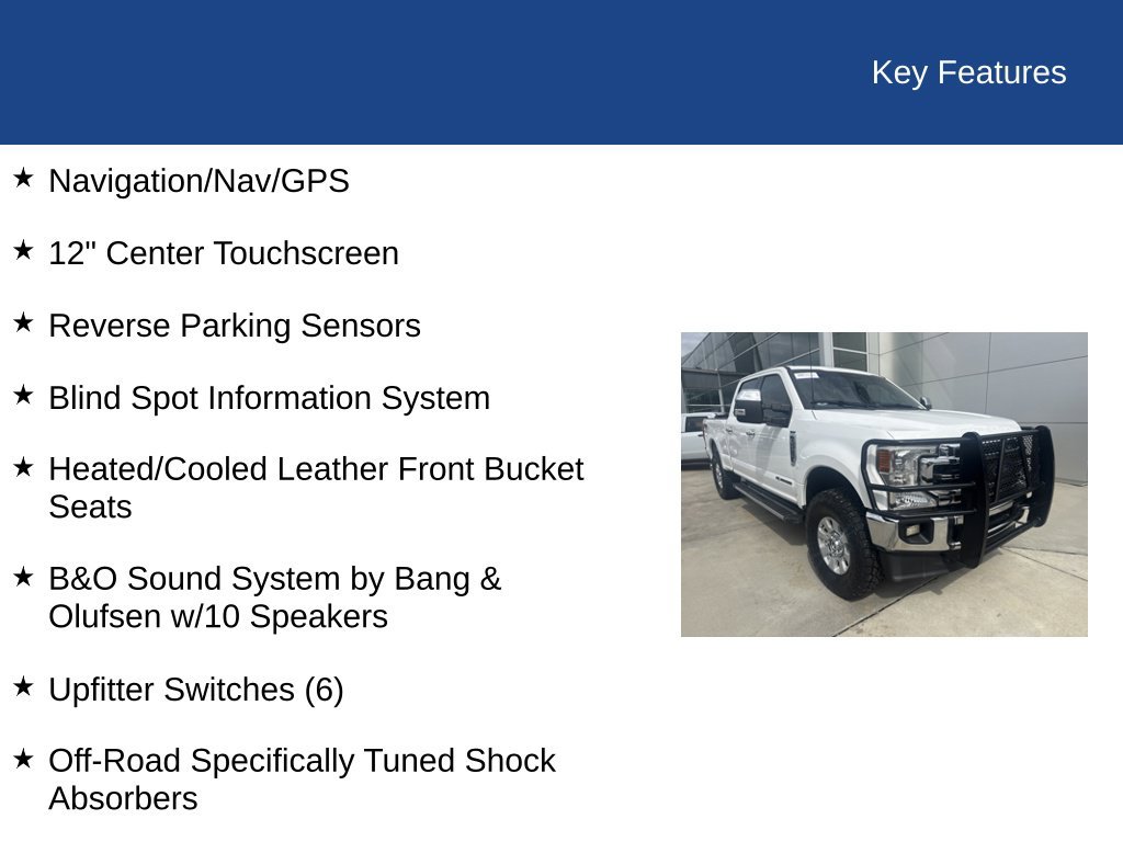 Certified 2022 Ford F250 Lariat w/ Chrome Package AWD/4WD image 39