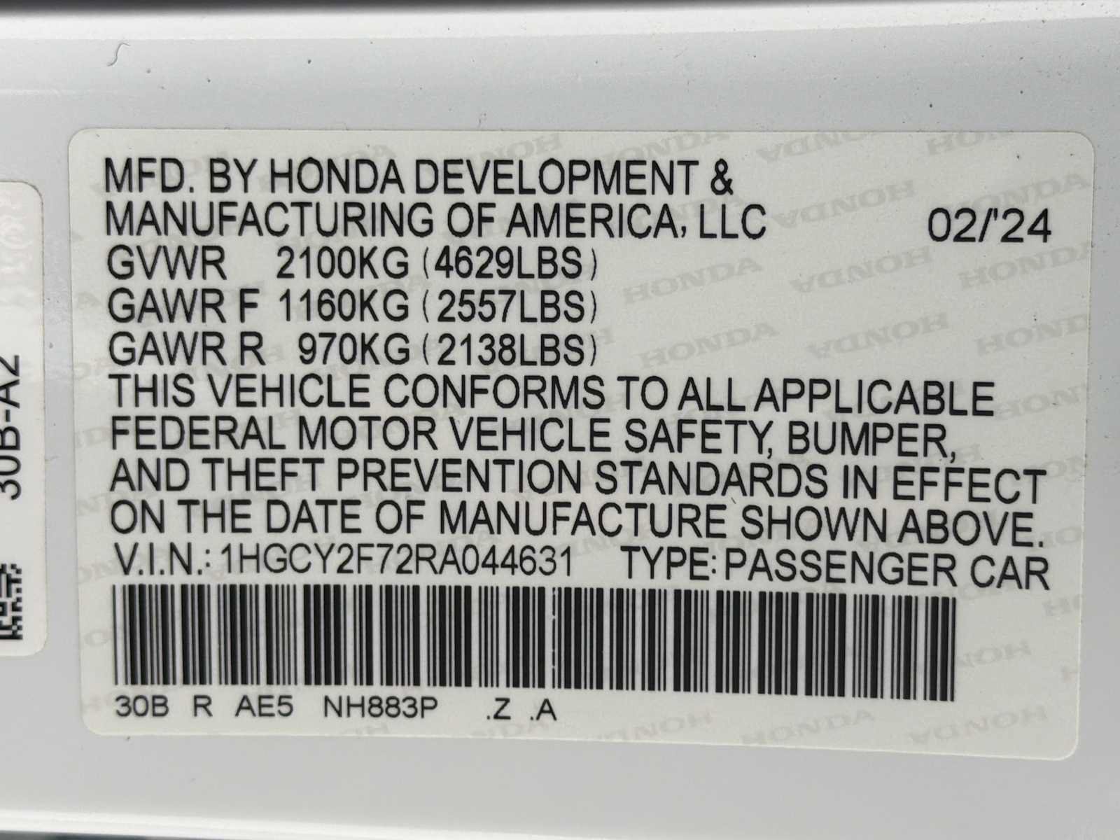Used 2024 Honda Accord Sport image 34