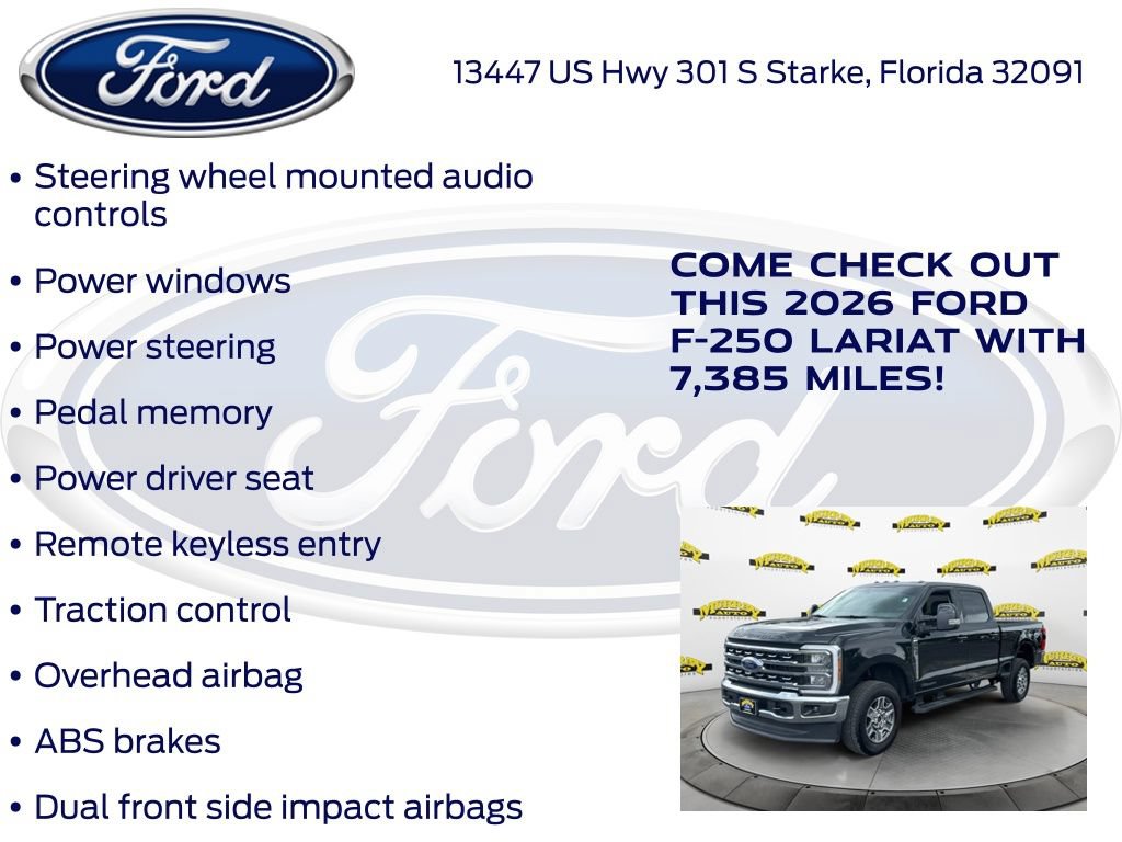 Certified 2026 Ford F250 Lariat AWD/4WD image 32