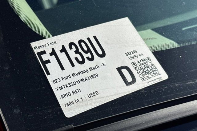 Certified 2023 Ford Mustang Mach-E Premium w/ Mustang Nite Pony Package image 3