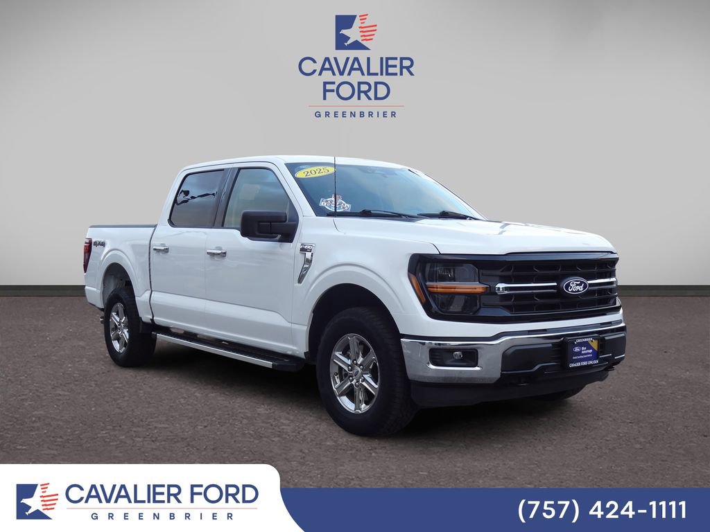 Certified 2025 Ford F150 XLT w/ Equipment Group 301A Standard
