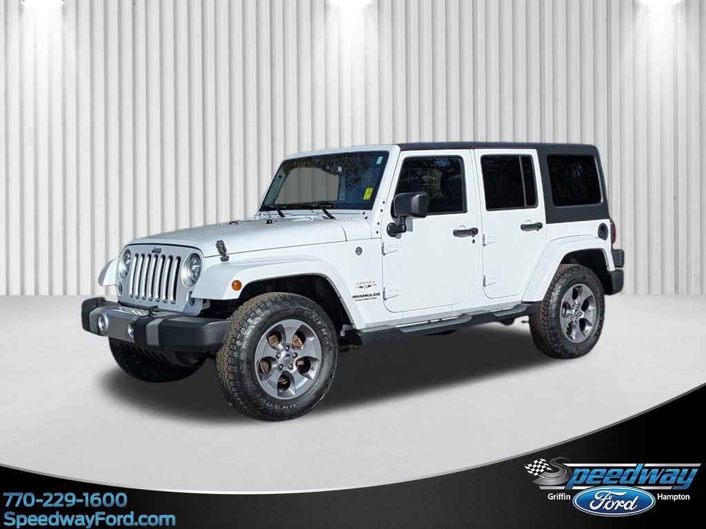Used 2017 Jeep Wrangler Unlimited Sahara w/ Connectivity Group image 1
