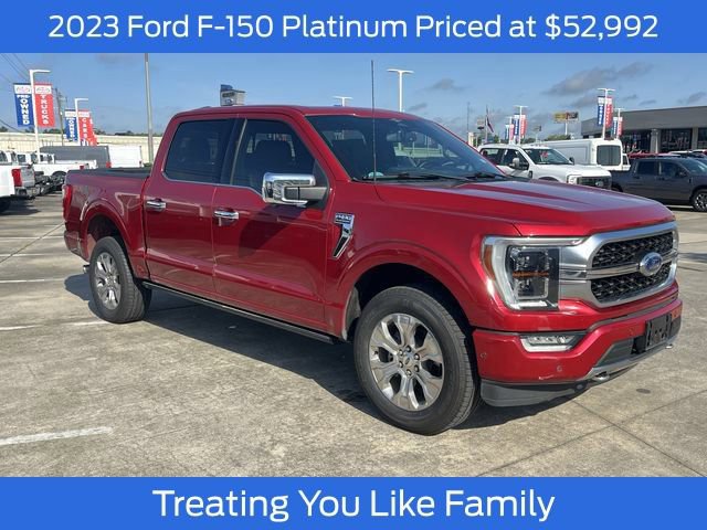 Certified 2023 Ford F150 Platinum w/ Equipment Group 701A High
