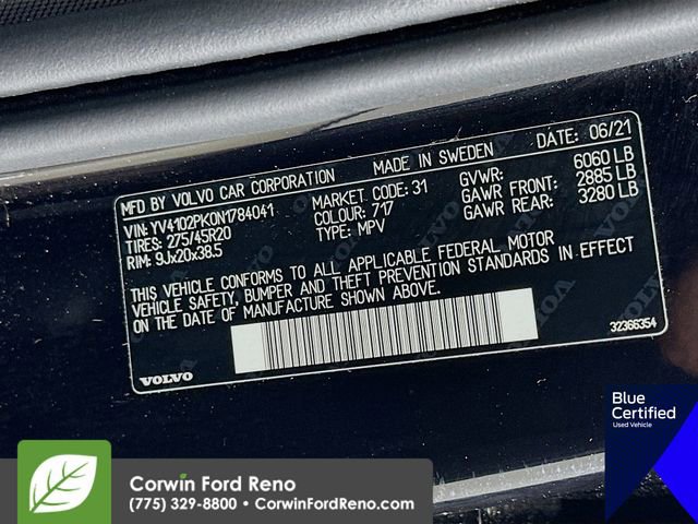 Used 2022 Volvo XC90 T5 Momentum w/ Advanced Package image 37