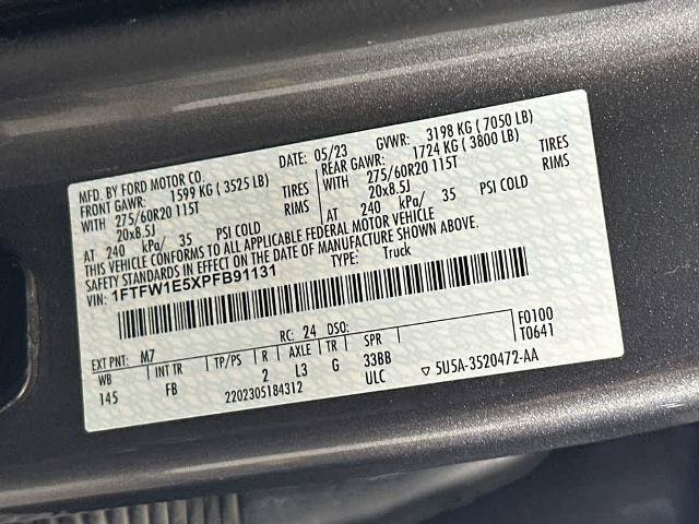 Certified 2023 Ford F150 XLT w/ Equipment Group 302A High AWD/4WD image 23