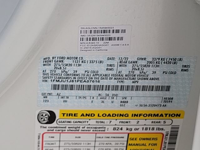 Certified 2023 Ford Expedition XLT AWD/4WD image 15